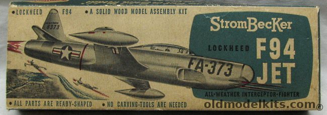 StromBecker Lockheed F-94 Jet, C-43 plastic model kit